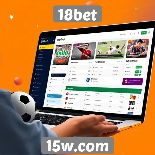 Interface e experiência do usuário no 18bet