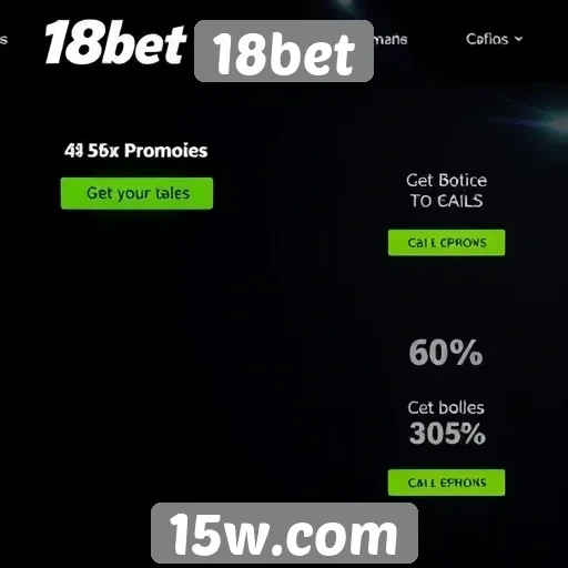 Ofertas e promoções disponíveis na 18bet