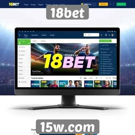 Experiência do usuário na navegação do 18bet